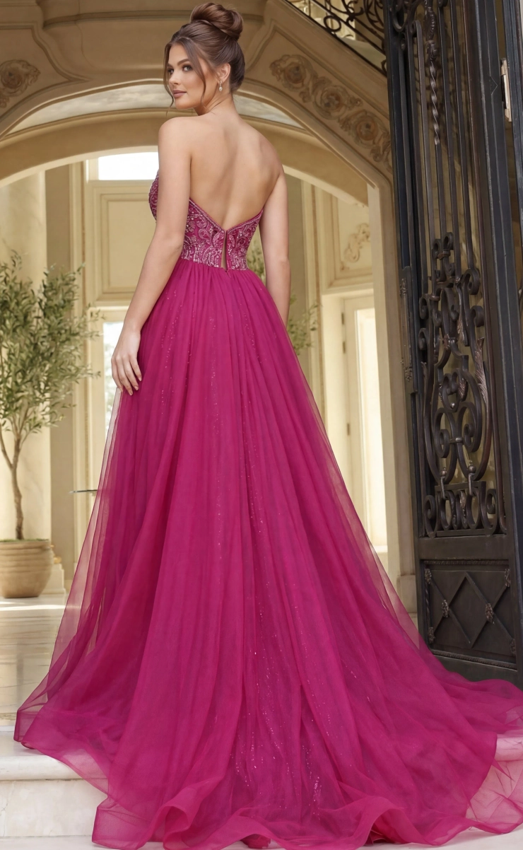 Jovani Style #50222 #8 backface vertical picture