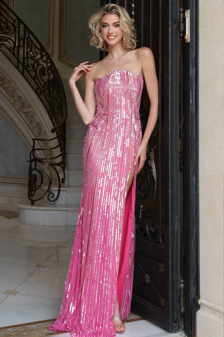 Jovani Style #52534 #1 frontface vertical picture