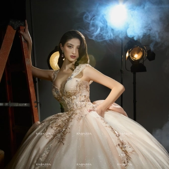 Ragazza Style #NRA-012 #2 Champagne frontface vertical cropped thumbnail