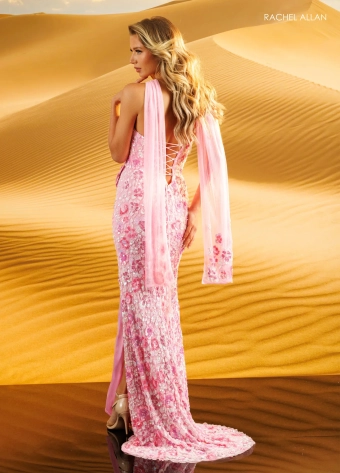 Rachel Allan Style #71090 $6 Pink Multi backface vertical thumbnail