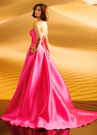 Rachel Allan Style #71091 $5 default Fuchsia backface vertical thumbnail
