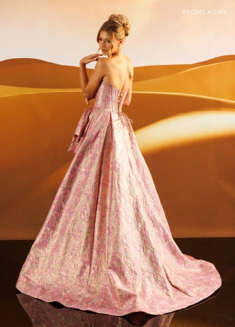 Rachel Allan Style #71103 $2 Pink backface vertical thumbnail