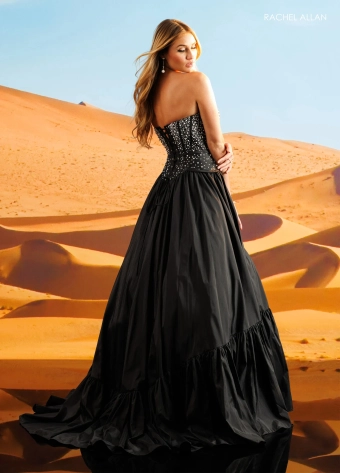 Rachel Allan Style #71108 $3 Black backface vertical thumbnail