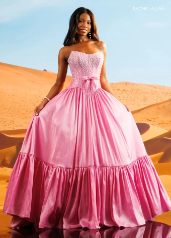 Rachel Allan Style #71108 $0 default Candy Pink frontface vertical thumbnail