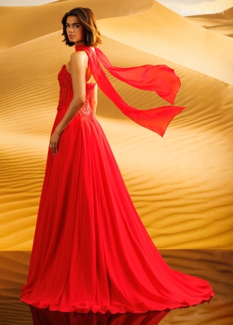 Rachel Allan Style #71117 $7 Red backface vertical thumbnail