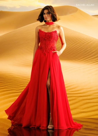 Rachel Allan Style #71117 $4 Red frontface vertical thumbnail