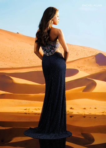 Rachel Allan Style #71118 $3 default Navy Multi backface vertical thumbnail