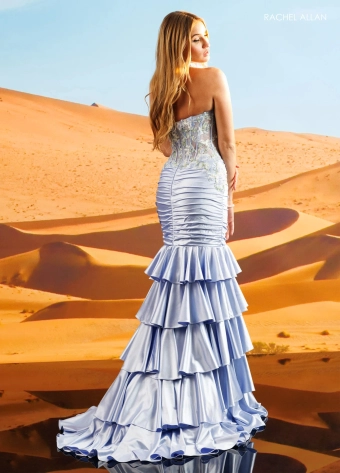 Rachel Allan Style #71133 $3 Powder Blue Multi backface vertical thumbnail