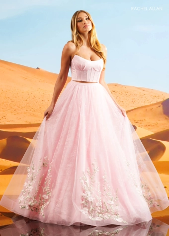 Rachel Allan Style #71140 $1 Pink Multi frontface vertical thumbnail