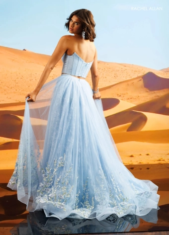 Rachel Allan Style #71140 $3 Powder Blue Multi backface vertical thumbnail