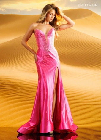 Rachel Allan Style #71161 $0 default Hot Pink frontface vertical thumbnail