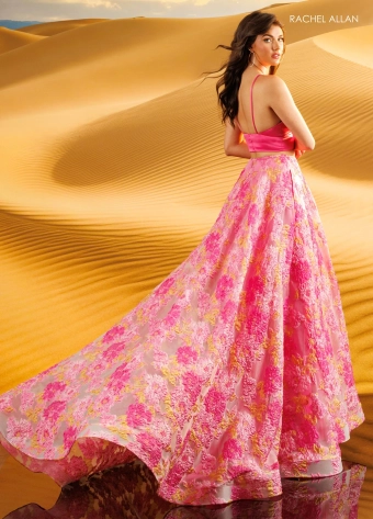 Rachel Allan Style #71165 $2 default Fuchsia Multi backface vertical thumbnail