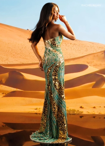 Rachel Allan Style #71166C $6 Nude Multi backface vertical thumbnail