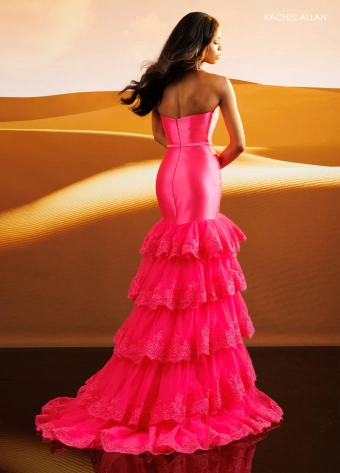Rachel Allan Style #71180 $3 Fuchsia backface vertical thumbnail