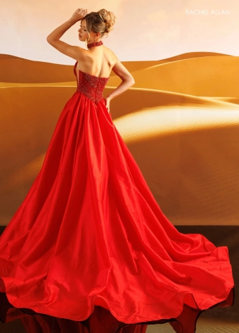 Rachel Allan Style #71181C $2 Red backface vertical thumbnail