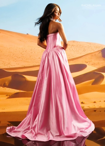 Rachel Allan Style #71185 $4 Pink backface vertical thumbnail