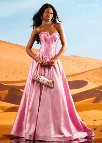 Rachel Allan Style #71185 $1 Pink frontface vertical thumbnail