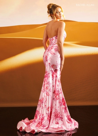 Rachel Allan Style #71190 $4 default Blush Print backface vertical thumbnail