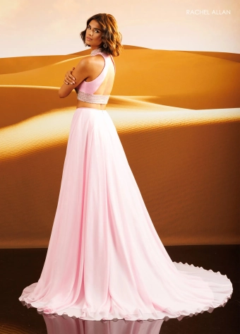 Rachel Allan Style #71256 $5 Pink backface vertical thumbnail