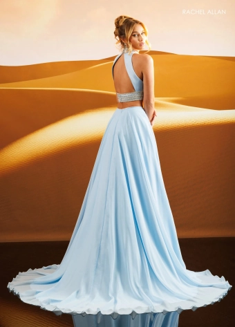 Rachel Allan Style #71256 $3 Sky Blue backface vertical thumbnail