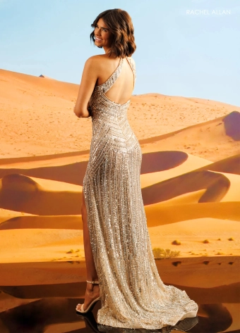 Rachel Allan Style #71259C $2 Nude/Champagne backface vertical thumbnail