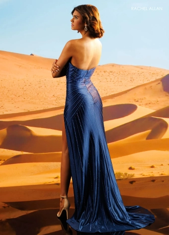Rachel Allan Style #71305 $4 Navy backface vertical thumbnail