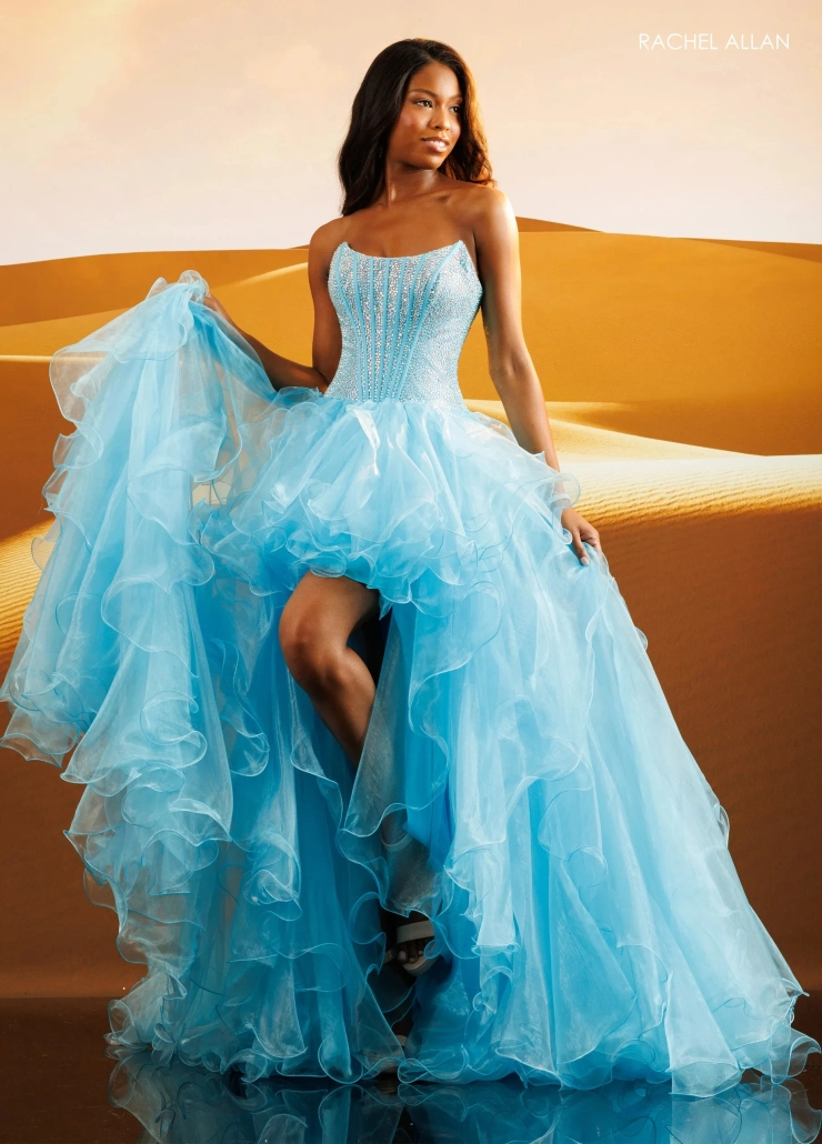 Rachel Allan Style #71323 #0 default Sky Blue frontface vertical picture