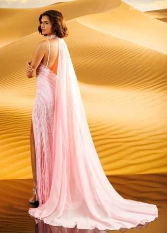 Rachel Allan Style #71326 $5 Pink backface vertical thumbnail