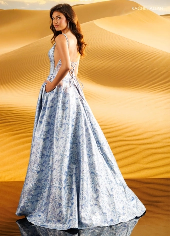 Rachel Allan Style #71334 $3 default Blue backface vertical thumbnail