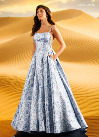 Rachel Allan Style #71334 $1 Blue frontface vertical thumbnail