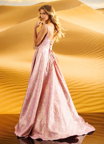 Rachel Allan Style #71334 $2 Pink backface vertical thumbnail