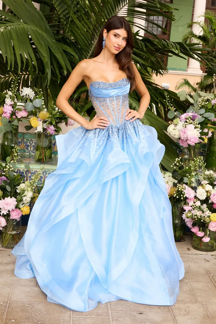 Ava Presley Style #42482 #0 default Periwinkle frontface vertical picture