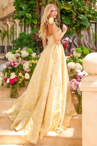 Ava Presley Style #42517 $3 default Soft Yellow backface vertical thumbnail