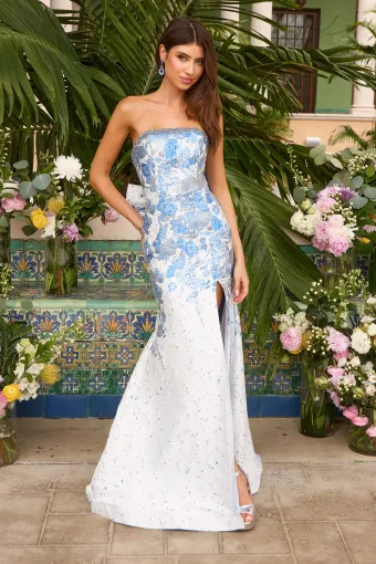 Ava Presley Style #42535 $3 Light Blue frontface vertical thumbnail