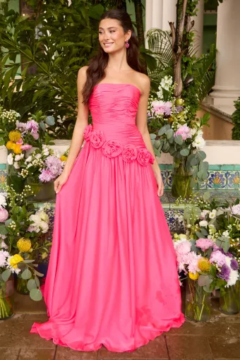 Ava Presley Style #42536 $3 Hot Pink frontface vertical thumbnail