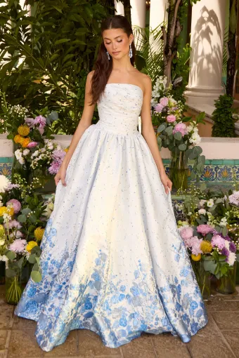 Ava Presley Style #42540 $5 Light Blue frontface vertical thumbnail