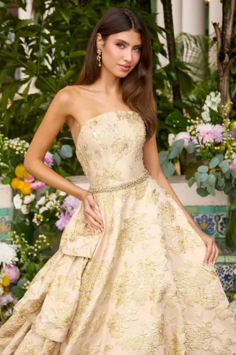 Ava Presley Style #42555 $7 Gold vertical cropped thumbnail