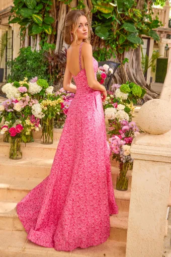 Ava Presley Style #42577 $3 Hot Pink backface vertical thumbnail