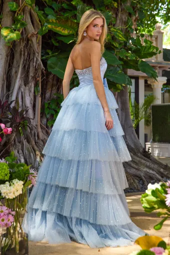 Ava Presley Style #42589 $2 default Light Blue/White backface vertical thumbnail