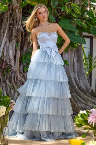 Ava Presley Style #42589 $0 default Light Blue/White frontface vertical thumbnail