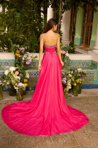 Ava Presley Style #42650 $2 default Hot Pink backface vertical thumbnail