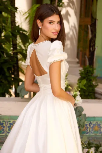 Ava Presley Style #43023 $7 White backface vertical cropped thumbnail