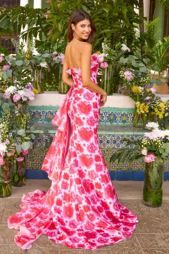 Ava Presley Style #43057 $5 default Pink/Red backface vertical thumbnail