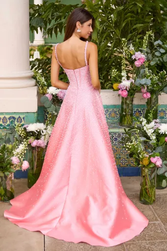 Ava Presley Style #43065 $7 default Coral Pink/White backface vertical thumbnail