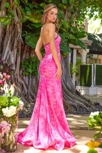 Ava Presley Style #43077 $9 Fuchsia backface vertical thumbnail