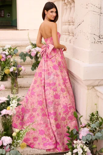 Ava Presley Style #43082 $3 Hot Pink Multi backface vertical thumbnail