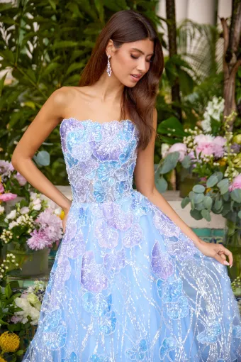 Ava Presley Style #47193 $7 Light Blue vertical cropped thumbnail