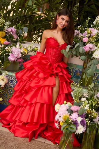 Ava Presley Style #47372 $9 Red vertical cropped thumbnail