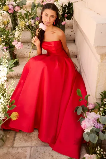 Ava Presley Style #47374 $13 Red vertical cropped thumbnail