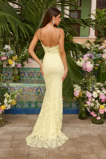 Ava Presley Style #47389 $2 default Yellow backface vertical thumbnail